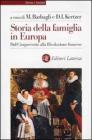Storia della famiglia in Europa vol.1