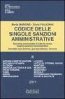 Codice delle singole sanzioni amministrative vol.2