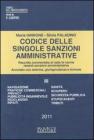 Codice delle singole sanzioni amministrative vol.3