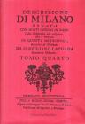 Descrizione di Milano ornata con molti disegni in rame delle fabbriche pi� cospicue che si trovano in questa metropoli vol.4