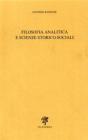Filosofia analitica e scienze storico-sociali