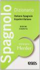 Dizionario Herder italiano-spagnolo, espa�ol-italiano