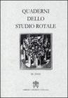 Quaderni dello studio rotale vol.20
