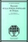 Saggio sulla poesia popolare in Italia