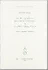 De antiquissima italorum sapientia di Giambattista Vico. Indici e ristampa anastatica