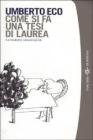 Come si fa una tesi di laurea. E-book