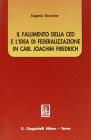 Il fallimento della CED e l'idea di federalizzazione in Carl Joachim Friederich