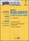 Regolamento al codice dei contratti pubblici Regolamento al codice dei contratti pubblici