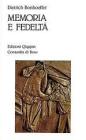 Memoria e fedelt�