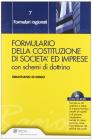 Formulario della costituzione di societ� ed imprese