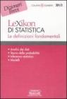 Lexikon di statistica. Le definizioni fondamentali. E-book