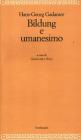 Bildung e umanesimo