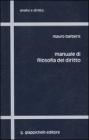 Manuale di filosofia del diritto Manuale di filosofia del diritto