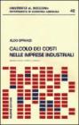 Calcolo dei costi nelle imprese industriali