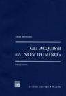 Gli acquisti �a non domino�