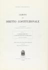 Lezioni di diritto costituzionale vol.2.1