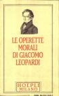 Leopardi minuscolo hoepliano. Le �Operette morali�
