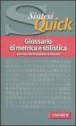 Glossario di metrica e stilistica