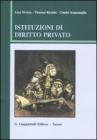Istituzioni di diritto privato Istituzioni di diritto privato
