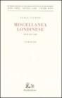 Miscellanea londinese (1937-1940) vol.4