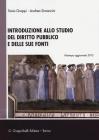 Introduzione allo studio del diritto pubblico e delle sue fonti Introduzione allo studio del diritto pubblico e delle sue fonti