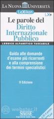 Le parole del diritto internazionale pubblico