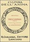 Dell'anima. Libro 3�