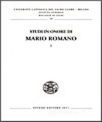 Studi in onore di Mario Romano