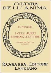 I versi aurei, i simboli, le lettere