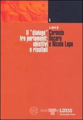 Il «dialogo» tra parlamenti. Obiettivi e risultati Il «dialogo» tra parlamenti. Obiettivi e risultati