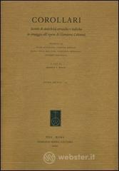 Corollari. Scritti di antichità etrusche e italiche in omaggio all'opera di Giovanni Colonna. Ediz. italiana, francese e inglese Corollari. Scritti di antichità etrusche e italiche in omaggio all'opera di Giovanni Colonna. Ediz. italiana, francese e inglese