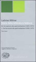 Storia della letteratura tedesca vol.3.2