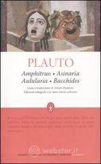 Amphitruo - Asinaria - Aulularia - Bacchides. E-book