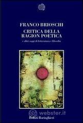 Critica della ragion poetica e altri saggi di letteratura e filosofia