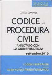 Codice di procedura civile. Annotato con la gurisprudenza