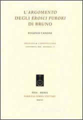 L' argomento degli eroici furori di Bruno