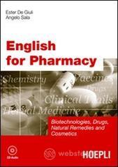 English for Pharmacy. Con CD Audio English for Pharmacy. Con CD Audio
