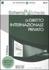 Schemi  e  Schede di Diritto Internazionale Privato. E-book