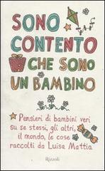 Sono contento che sono un bambino Sono contento che sono un bambino