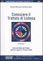 Conoscere il trattato di Lisbona. E-book