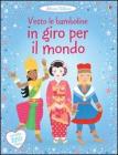Vesto le bamboline in giro per il mondo. Con adesivi