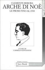 Arche di No�. Le prose fino al 1930