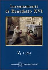 Insegnamenti di Benedetto XVI (2009) vol.5.1