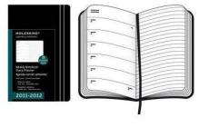 Moleskine 18 mesi - Weekly Notebook Diary - Extra large - Copertina morbida nera 2011-2012
