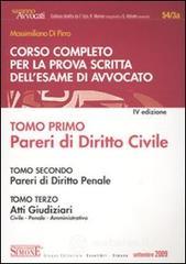 Corso completo per la prova scritta dell'esame di avvocato