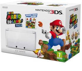 Nintendo 3DS Bianco Ghiaccio+Super Mario