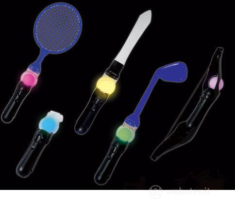 PS3 Move Pack 5 Accessori Sport PS3 Move Pack 5 Accessori Sport