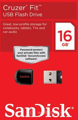Sandisk Cruzer Fit 16GB Sandisk Cruzer Fit 16GB