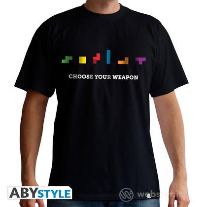 T-Shirt Tetris Choose Your Weapon L T-Shirt Tetris Choose Your Weapon L