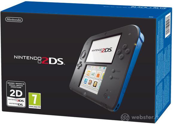 Nintendo 2DS - Nero + Blu Nintendo 2DS - Nero + Blu